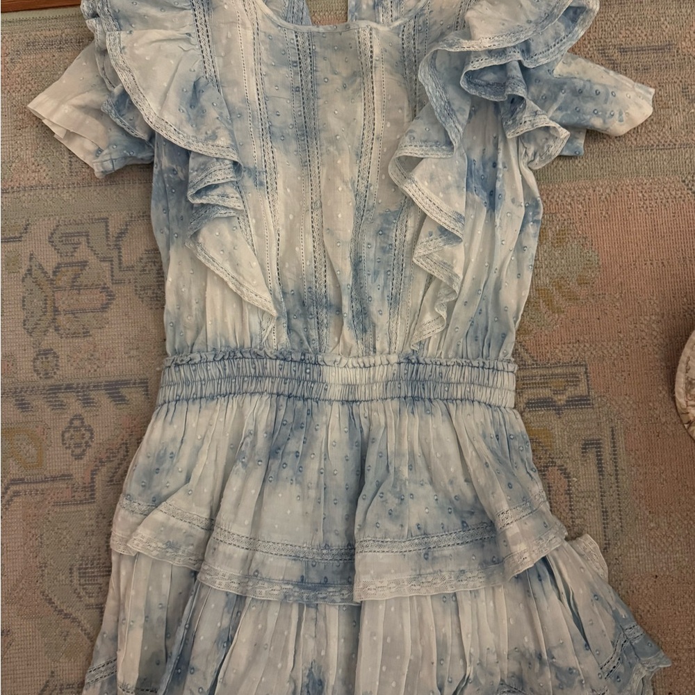LoveShackFancy Natasha Heritage Mini Dress